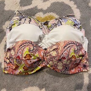 3 Victoria Secret Swim Tops